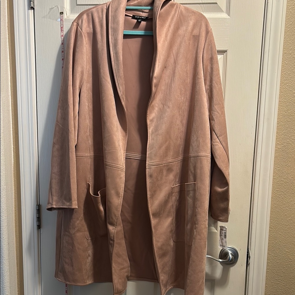 Roz & Ali Pink Blazer Suit Jacket - Picture 3 of 7